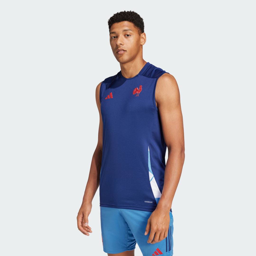 Потник adidas Performance Training Sleeveless Tank Top Синьо | JC7170, 0