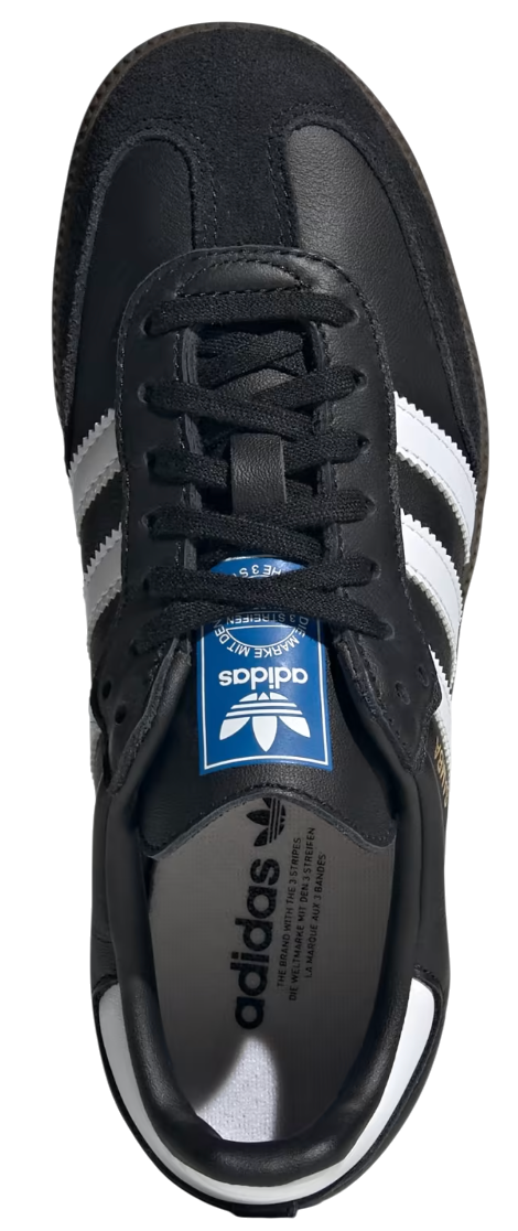 Кецове и обувки adidas Originals adidas Originals Samba OG Kids Черно | ie3676, 1