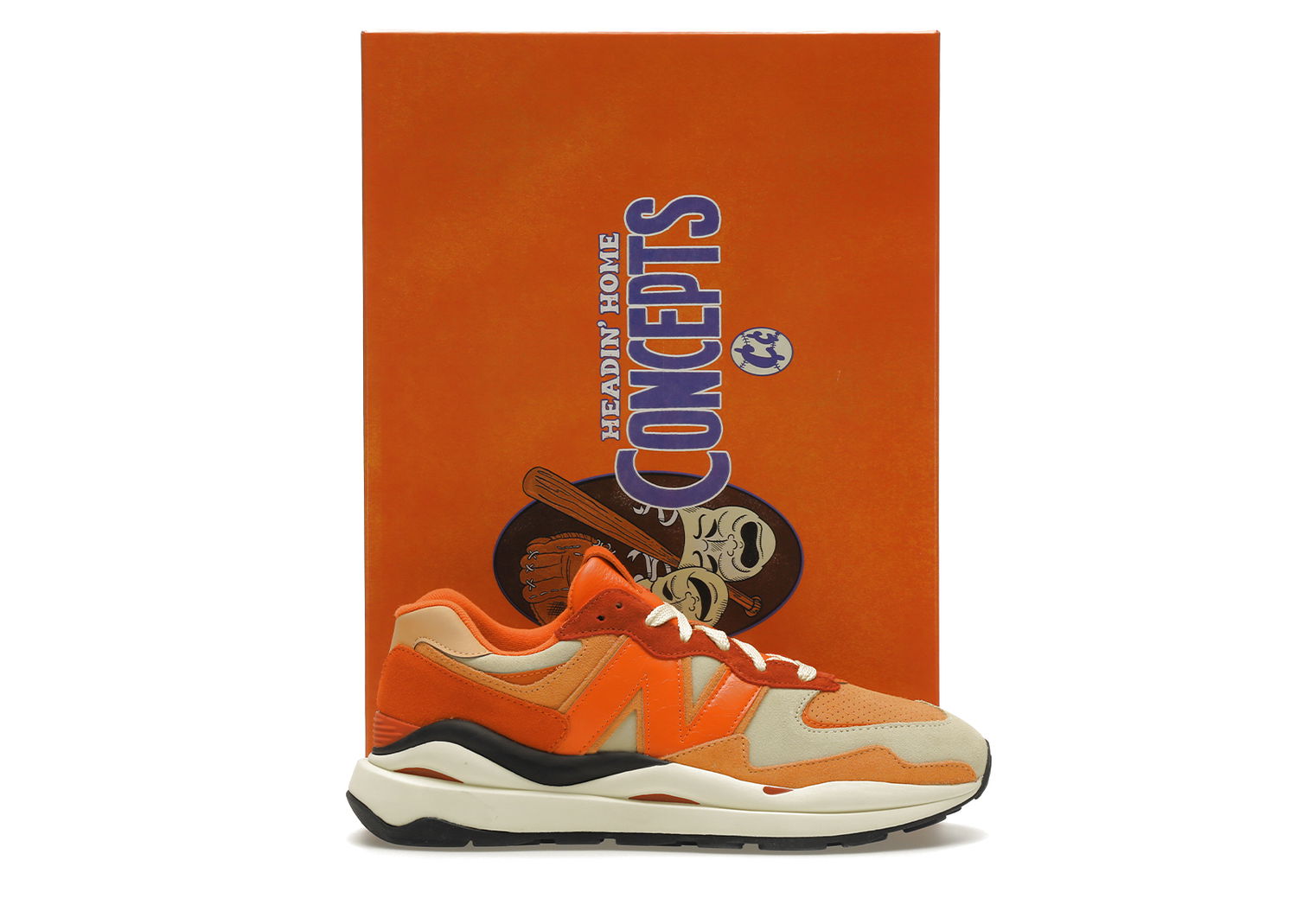 Кецове и обувки New Balance 57/40 Concepts Headin' Home Оранжево
 | M5740HH1, 0