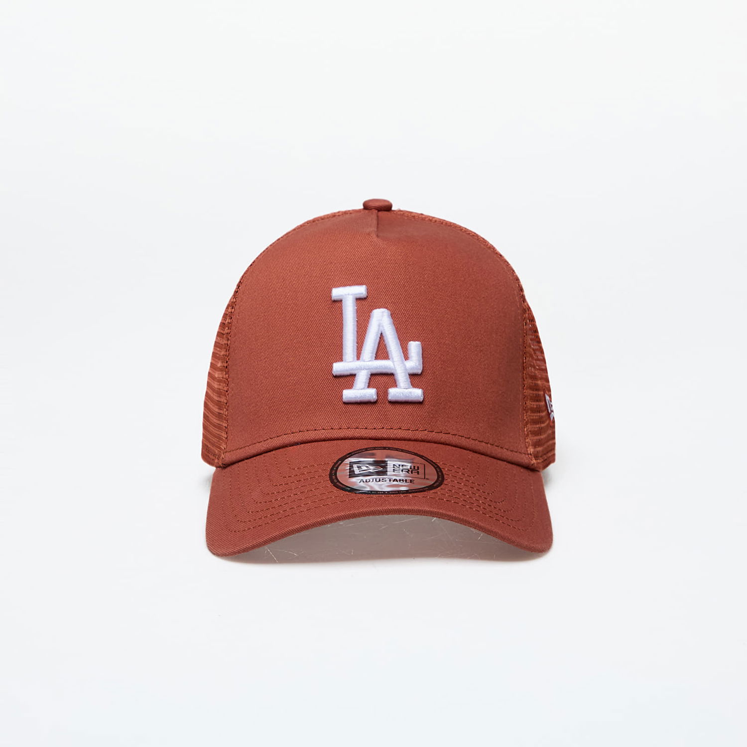 Шапка с козирка New Era Los Angeles Dodgers 9Forty Trucker Terracotta/ White Бургунди | 60503397, 0