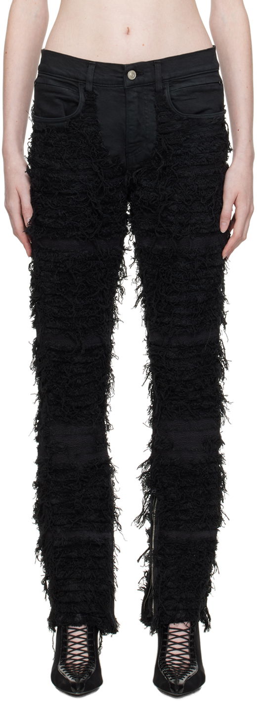 Дънки 1017 ALYX 9SM 1017 ALYX 9SM Blackmeans Shredded Skinny Jeans Черно | AZMPA0208FA03, 0