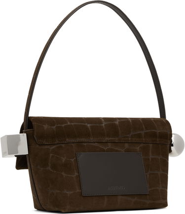 Дамска чанта Jacquemus Jacquemus 'The Rond Carré' Shoulder Bag Кафяво | 25E243BA383-3243, 2