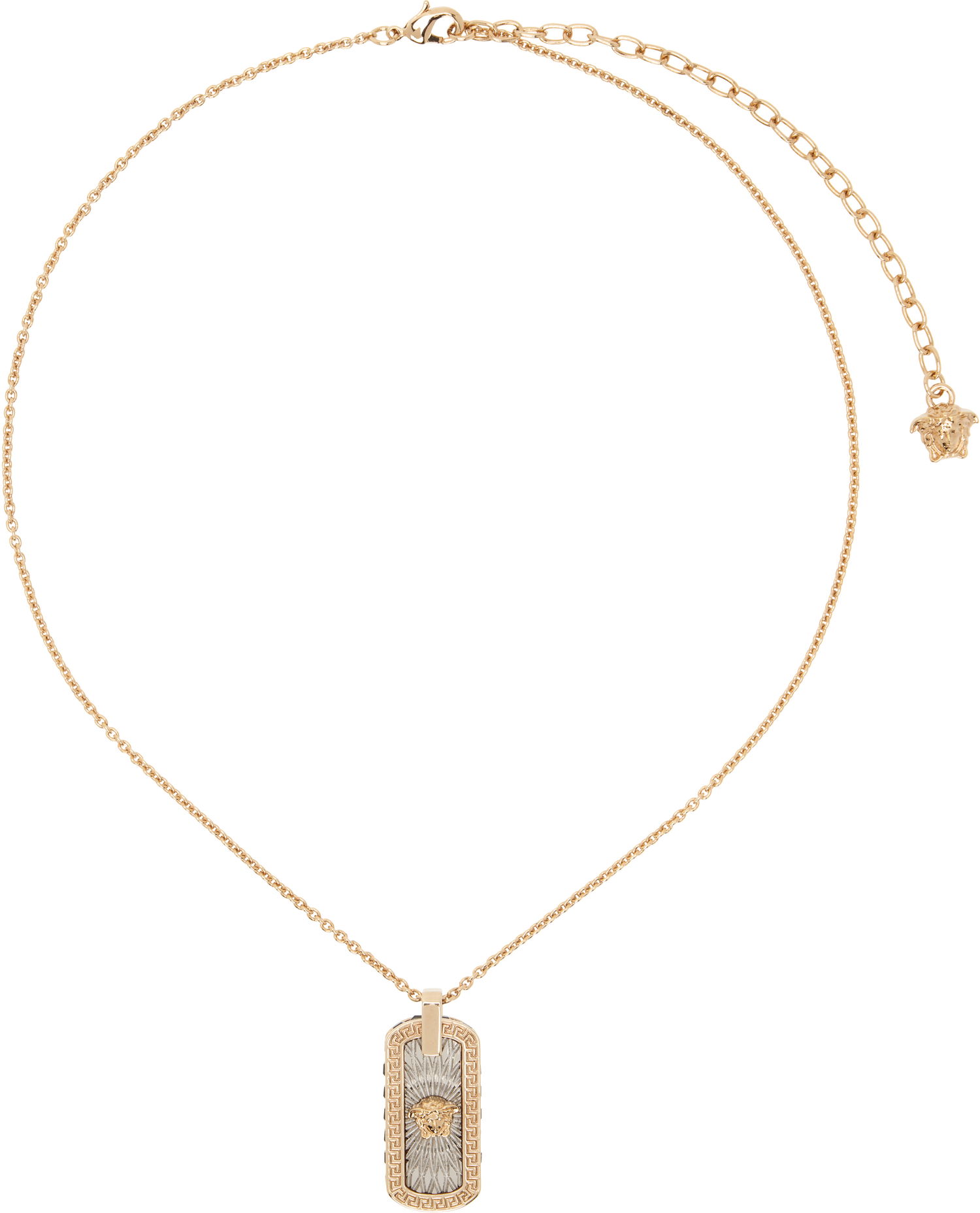 Колие Versace Versace Medusa Pendant Necklace Металик | 1018964_1A00621, 0
