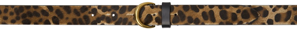 Колани ISABEL MARANT Isabel Marant Luno Animal Print Belt Кафяво | CE257CHA-B3B02J, 0