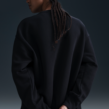 Пуловер Nike Sportswear Phoenix Fleece Crewneck Sweatshirt Черно | FZ4270-010, 3