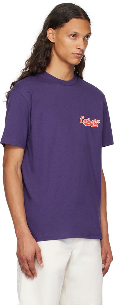 Тениска Carhartt WIP Spill Logo Print T-Shirt Бяло | I033950, 4
