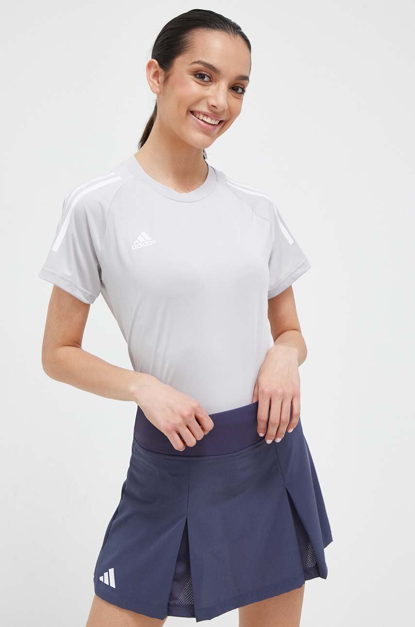 Тениска adidas Performance HILO Volleyball Tee Сиво | HR6096, 0