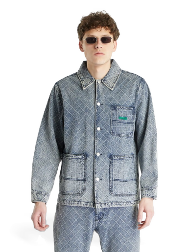 Яке Pleasures Ingress Chore Coat Синьо | P23SP002 INDIGO