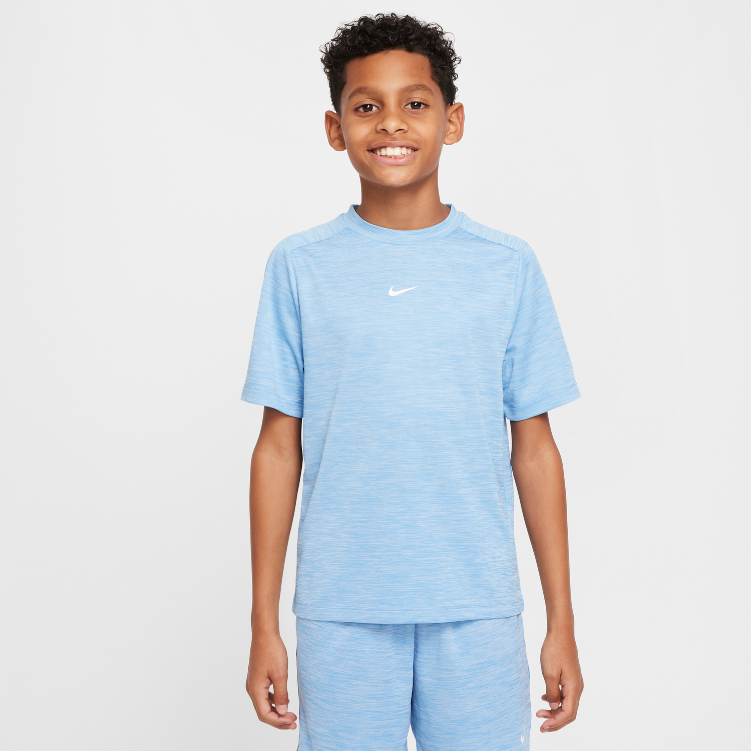 Тениска Nike Dri-FIT Multi Short Sleeve T-Shirt Синьо | HJ3771-489, 1