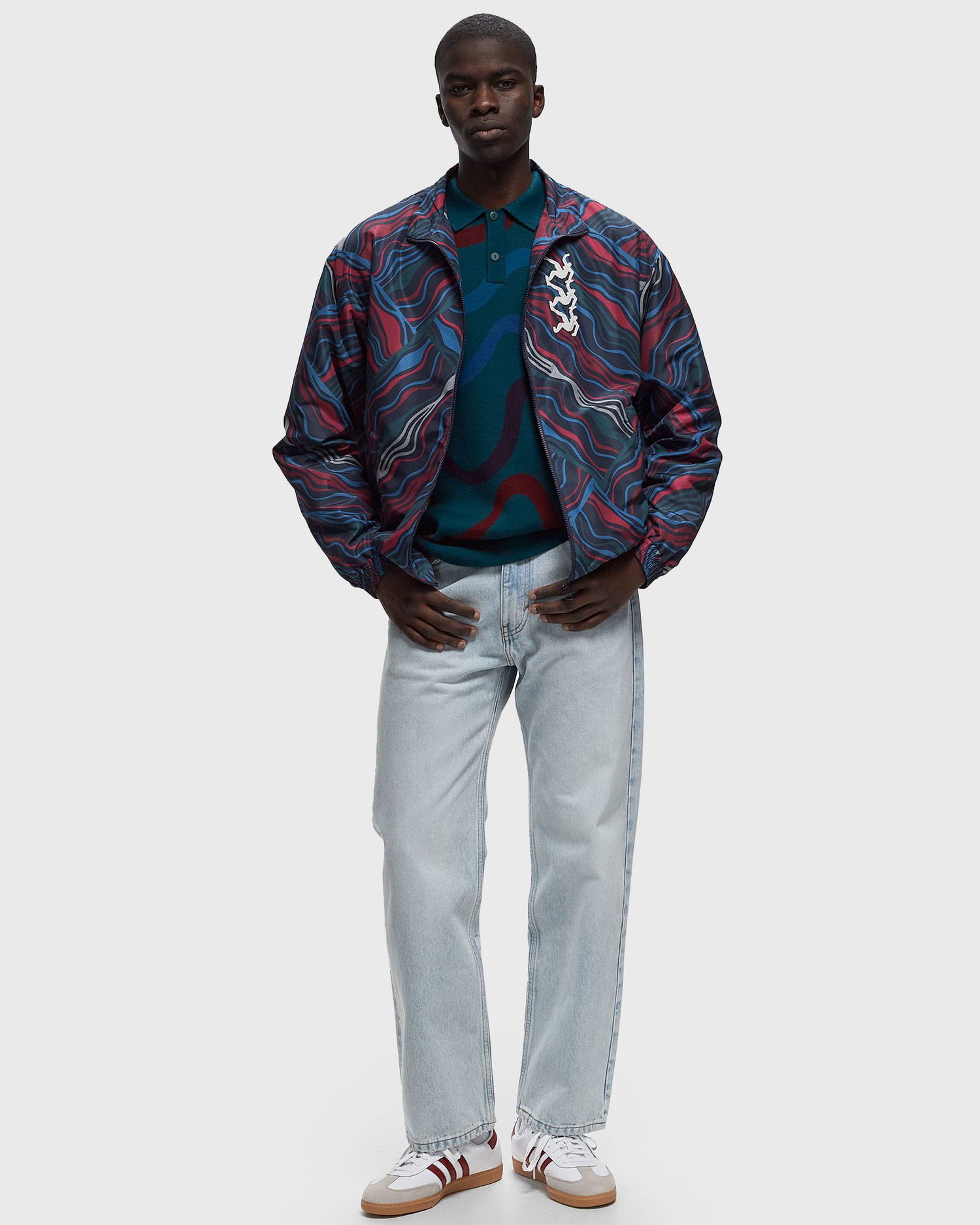 Ветровка By Parra Track Flow Jacket Многоцветен | 51345, 1