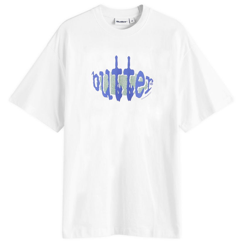 Тениска Butter Goods Frenzy Graphic T-Shirt Бяло | BGQ4240008-WHT