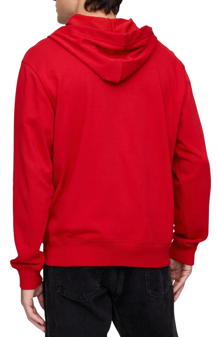 Суитчър GAP Herritage Logo Hooded Full-Zip Sweatshirt Червено | 868454-08, 1