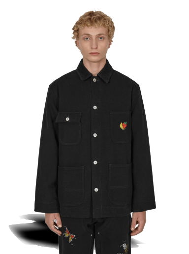 Палта Sky High Farm Canvas Embroidered Workwear Chore Coat Черно | SHF02C008 1