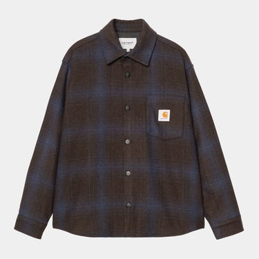 Риза Carhartt WIP Carhartt WIP Brennan Shirt Jacket Кафяво | I035324_18, 0