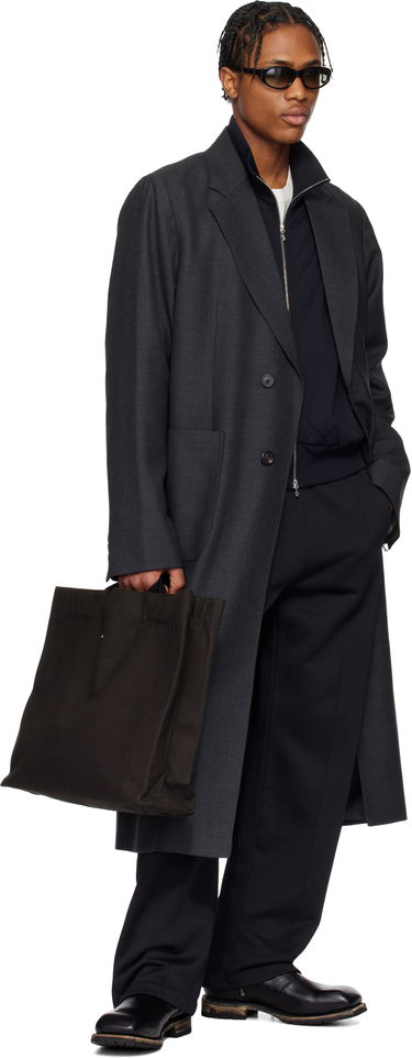 Голяма пазарска чанта OUR LEGACY Our Legacy Oblong Tote Черно | A2258OM, 3