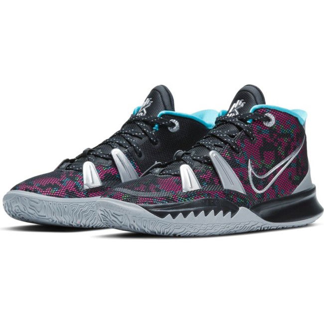 Кецове и обувки Nike Kyrie 7  Pixel Camo GS Черно | CT4080-008, 1