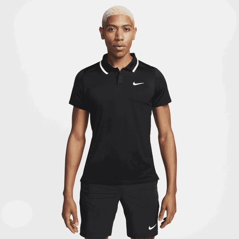 Поло тениска Nike Court Dri-FIT Advantage Черно | FD5317-010