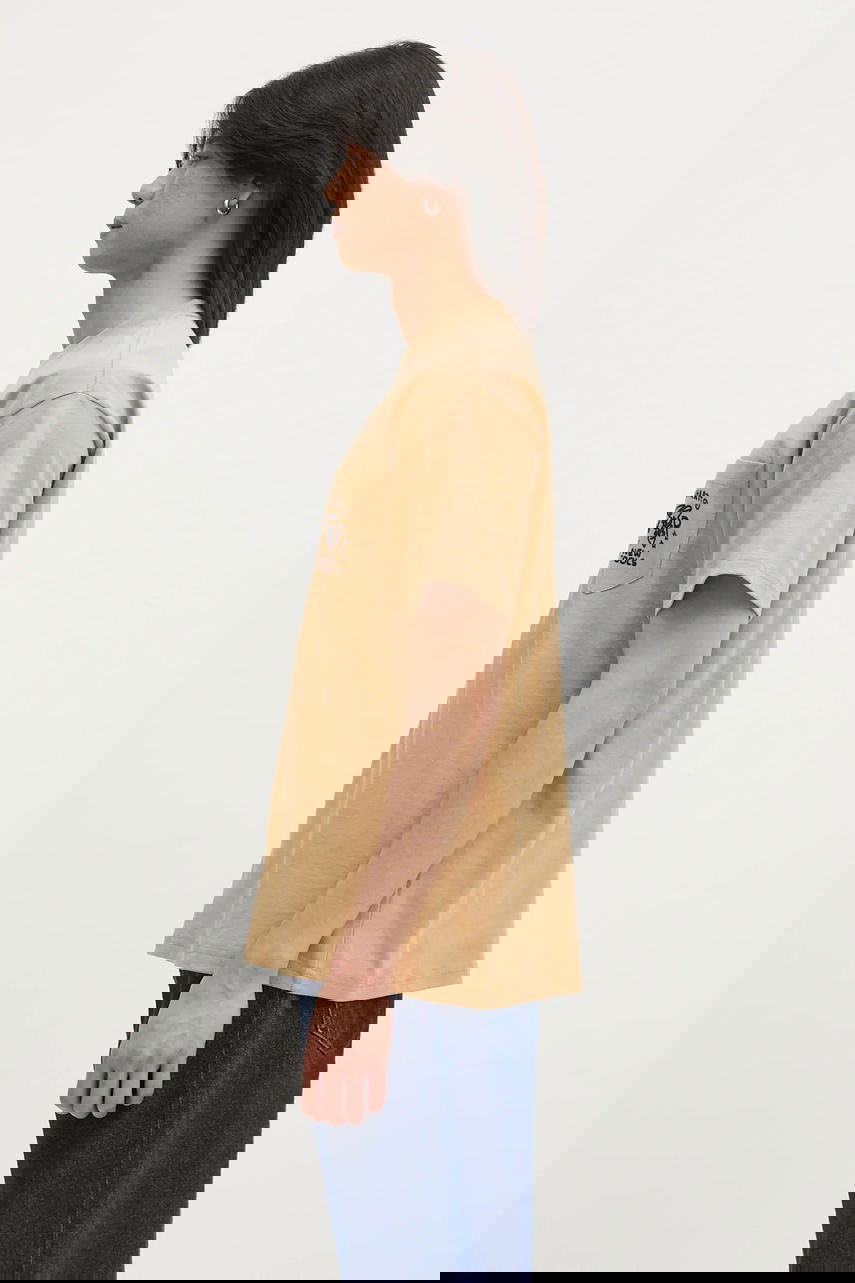 Тениска Carhartt WIP Short-Sleeve Fragments Pocket T-Shirt Бежово | I034407_0IA_XX, 0