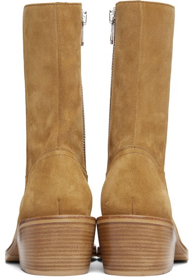 Кецове и обувки Dries Van Noten Dries Van Noten Suede Boots Кафяво | 252-021706-106, 4
