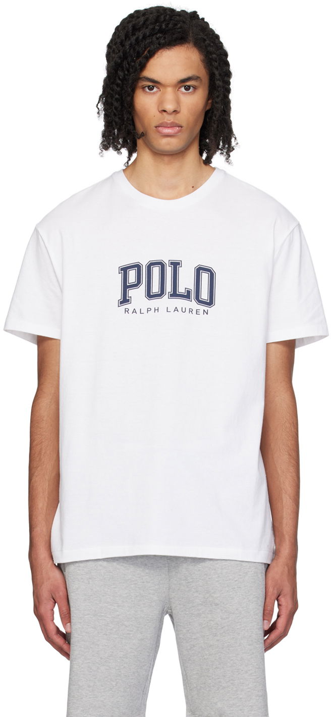 Тениска Polo by Ralph Lauren White Graphic T-Shirt Бяло | 710934714002, 0