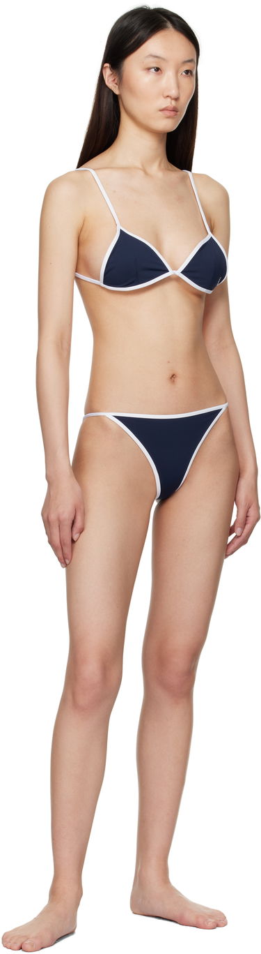 Бански Sporty & Rich Sporty & Rich Kate Bikini Bottom Тъмно синьо | SM006620302BL106, 3