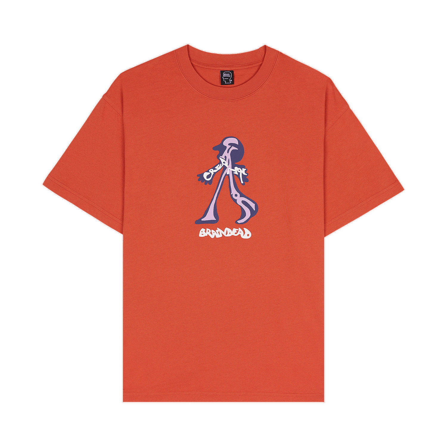 Тениска Brain Dead Creeper T-Shirt Оранжево
 | BDW22T00002562BR01, 0