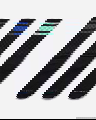 Чорапи Neighborhood 3-Pack Crew Socks Черно | 251KWNH-UWM01 BK, 2