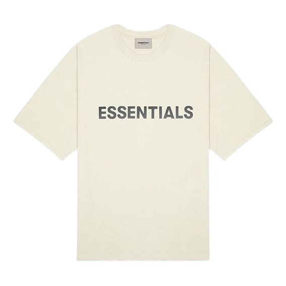 Тениска Fear of God Essentials Graphic Logo T-Shirt Бежово | FOG-SS20-401