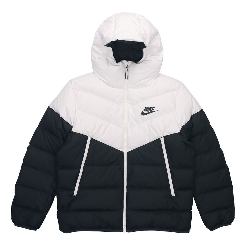 Пухо яке Nike Sportswear Down Fill Hooded Jacket Бяло | CU0226-101