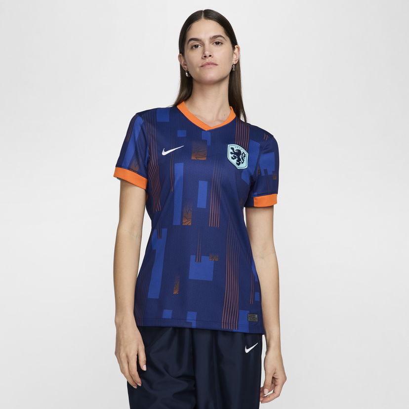 Фланелка Nike Dri-FIT Netherlands Stadium 2024/25 Replica Синьо | FJ1444-492