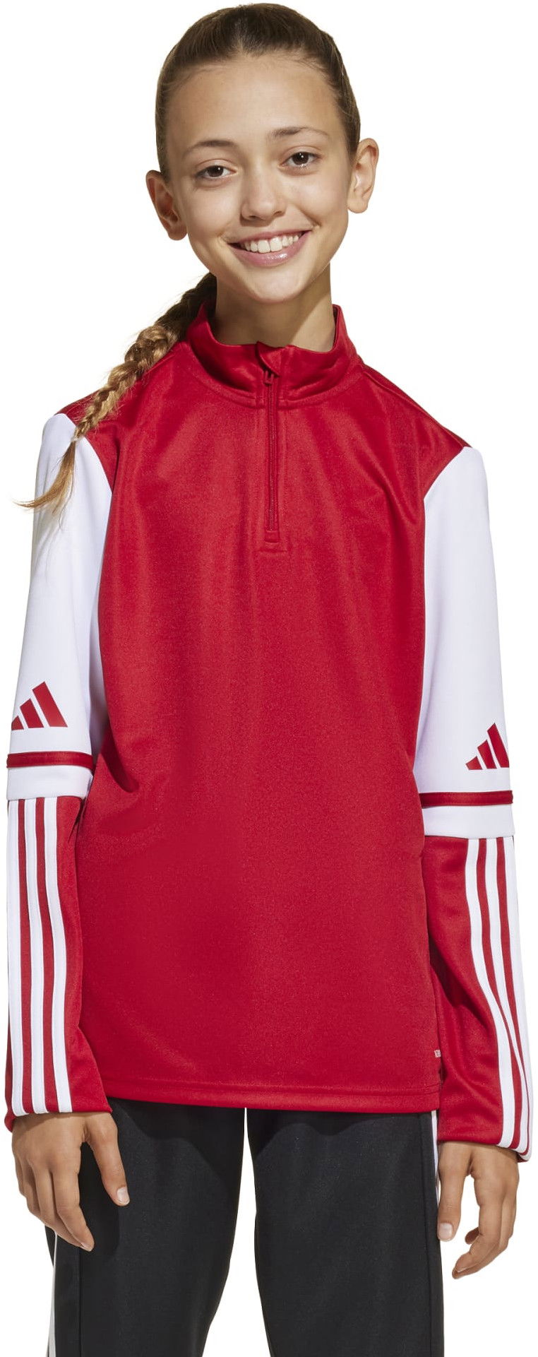 Суитчър adidas Originals SQ25 TR TOP Long Sleeve T-Shirt Червено | jd3026, 1