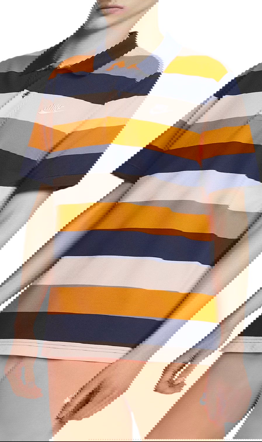Поло тениска Nike Polo Shirt Stripe Оранжево
 | cj4465-410, 0
