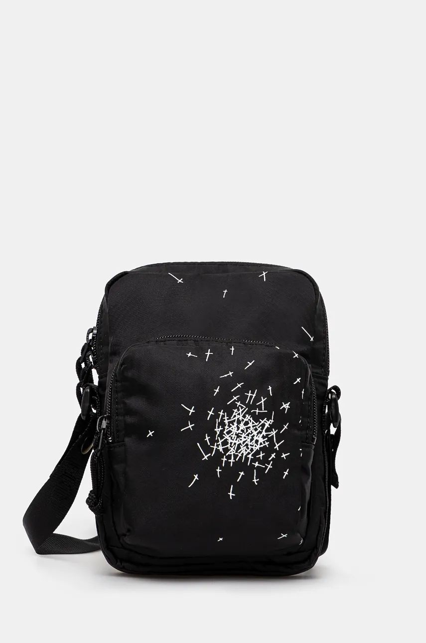 Чанта през рамо UNDERCOVER Cross Stitch Shoulder Bag Черно | UC2D4B06, 0