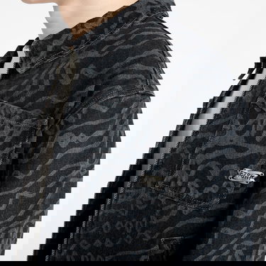 Яке бомбър Footshop FTSHP Silver Lining Denim Jacket Черно | FTSHP_470, 8