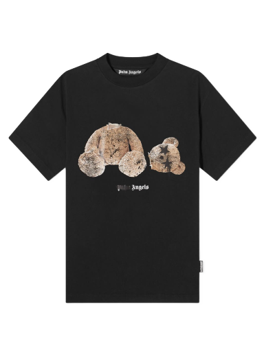 Тениска Palm Angels Spray Logo Kill The Bear Tee Черно | PMAA001F21JER0271060
