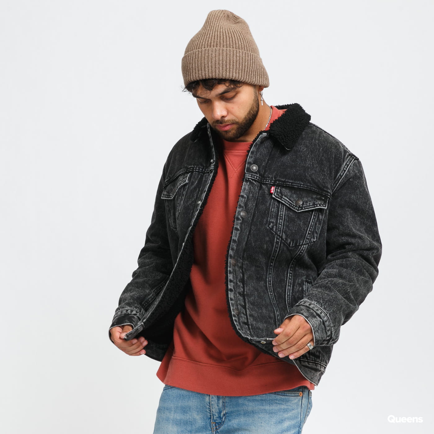 Яке Levi's Type 3 Sherpa Trucker roadster Черно | 16365-0129, 0