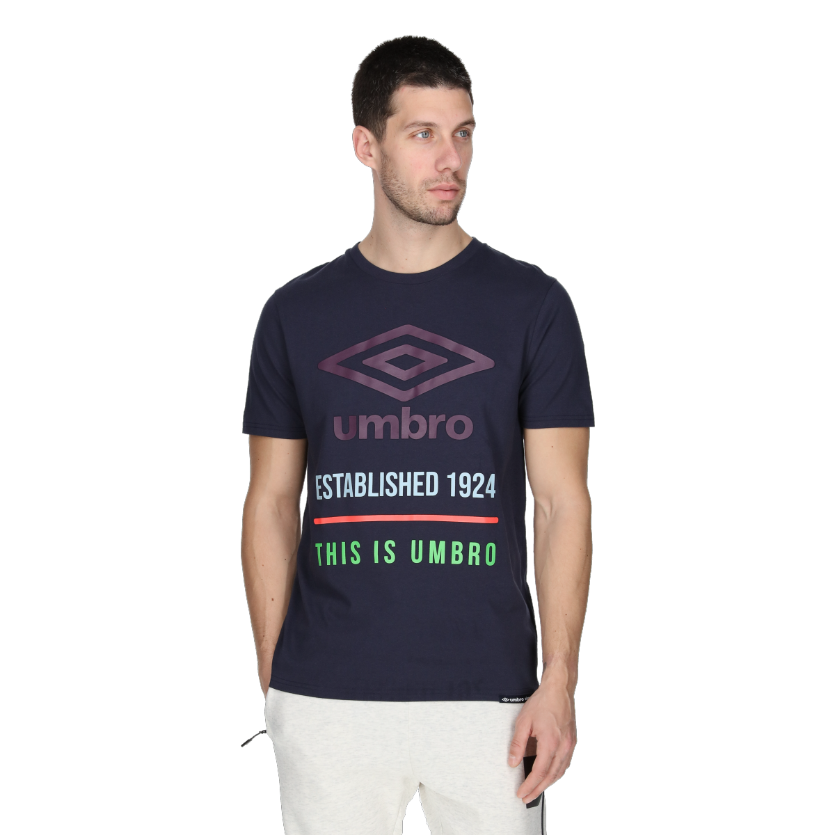 Тениска Umbro T-Shirt BASIC 2 Тъмно синьо | UMA241M801-02, 0