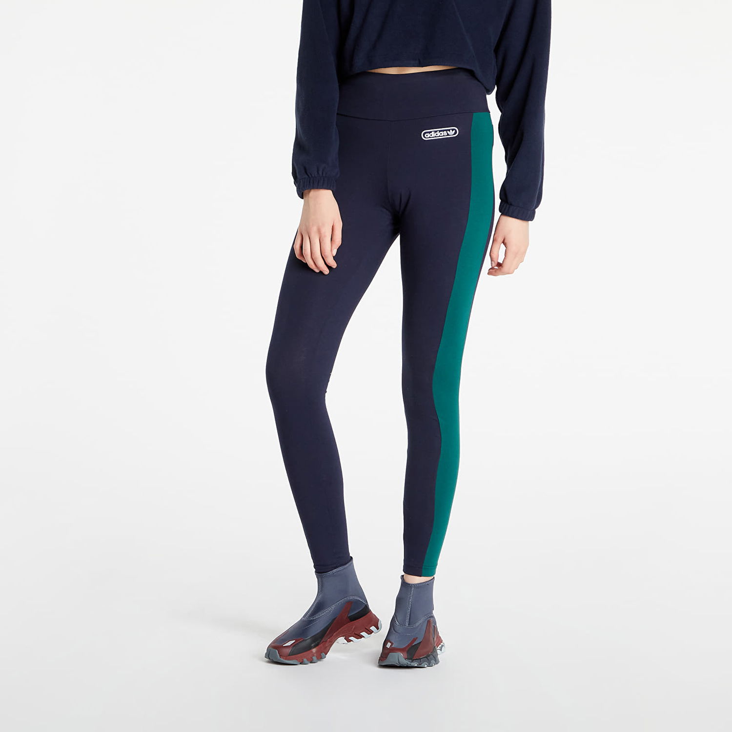 Клинове adidas Originals Retro Leggings Legend Тъмно синьо | HL0026, 0