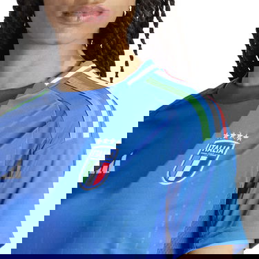 Фланелка adidas Originals FIGC H JSY W 2024 Синьо | iq0497, 4