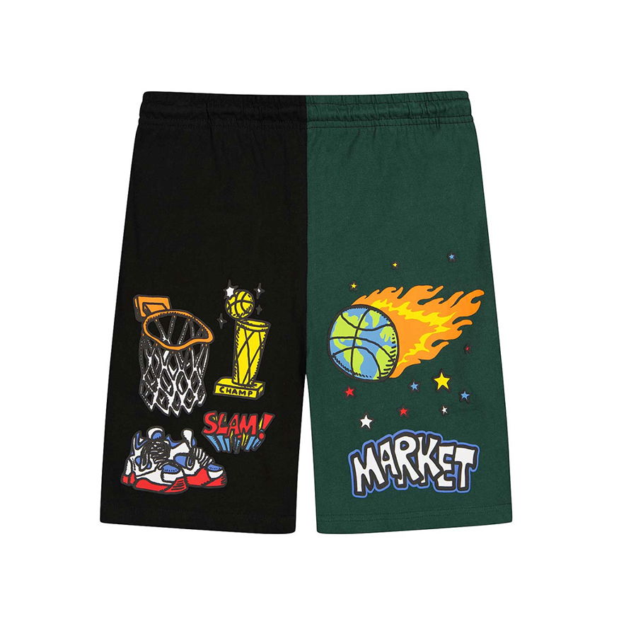 Къси панталони MARKET Memorabilia Shorts Зелено | 395000528, 0