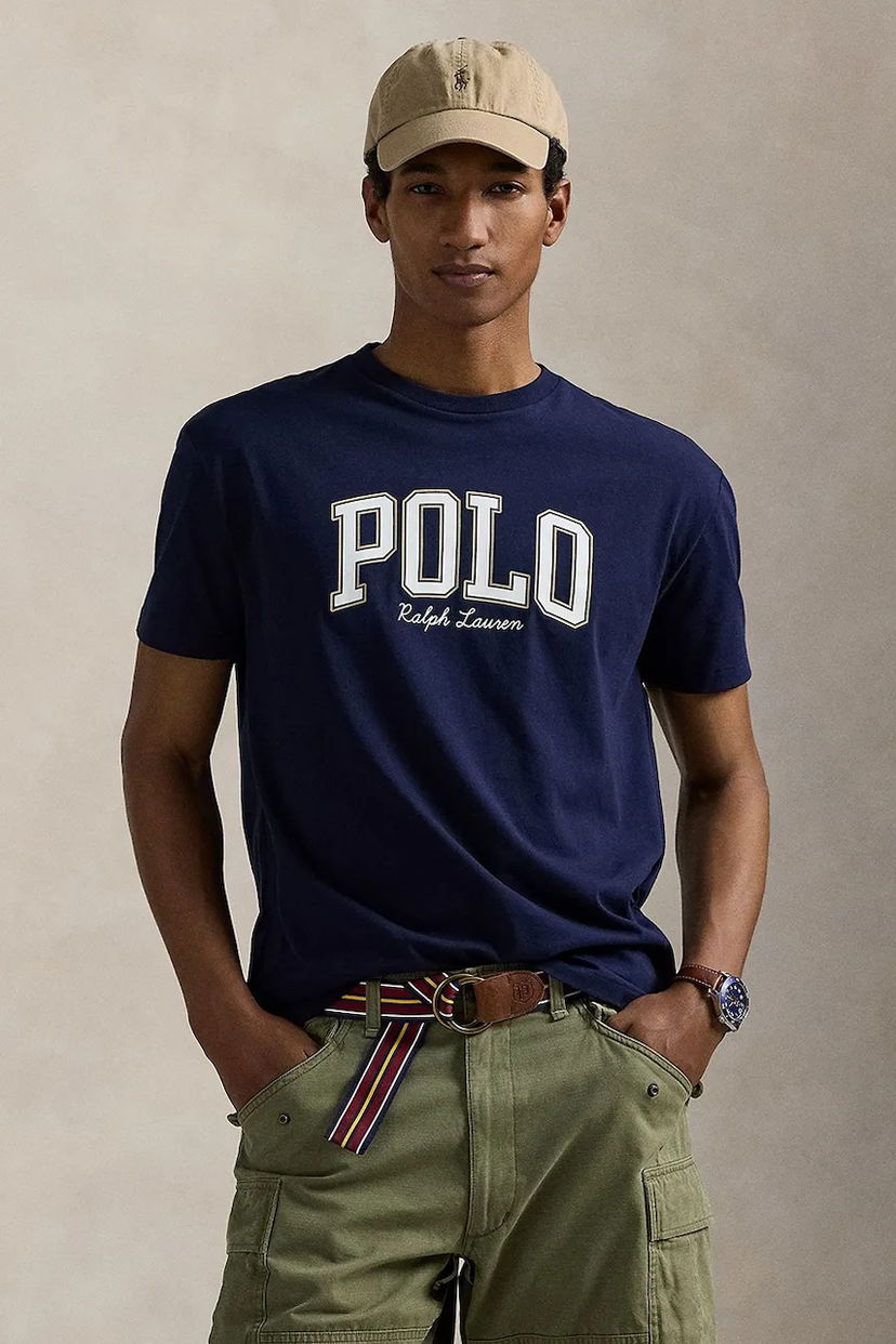 Тениска Polo by Ralph Lauren Polo Ralph Lauren Graphic T-Shirt Тъмно синьо | 710P00086