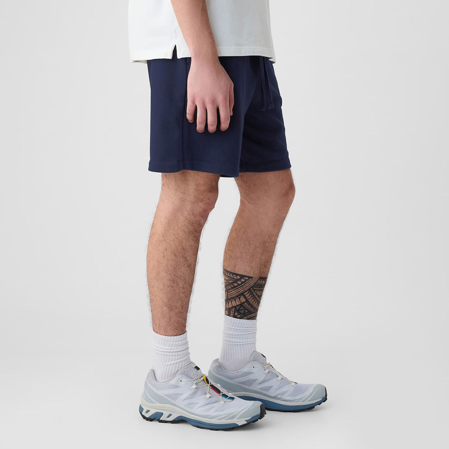 Къси панталони GAP French Terry Logo Shorts Tapestry Navy Тъмно синьо | 868464-00, 1
