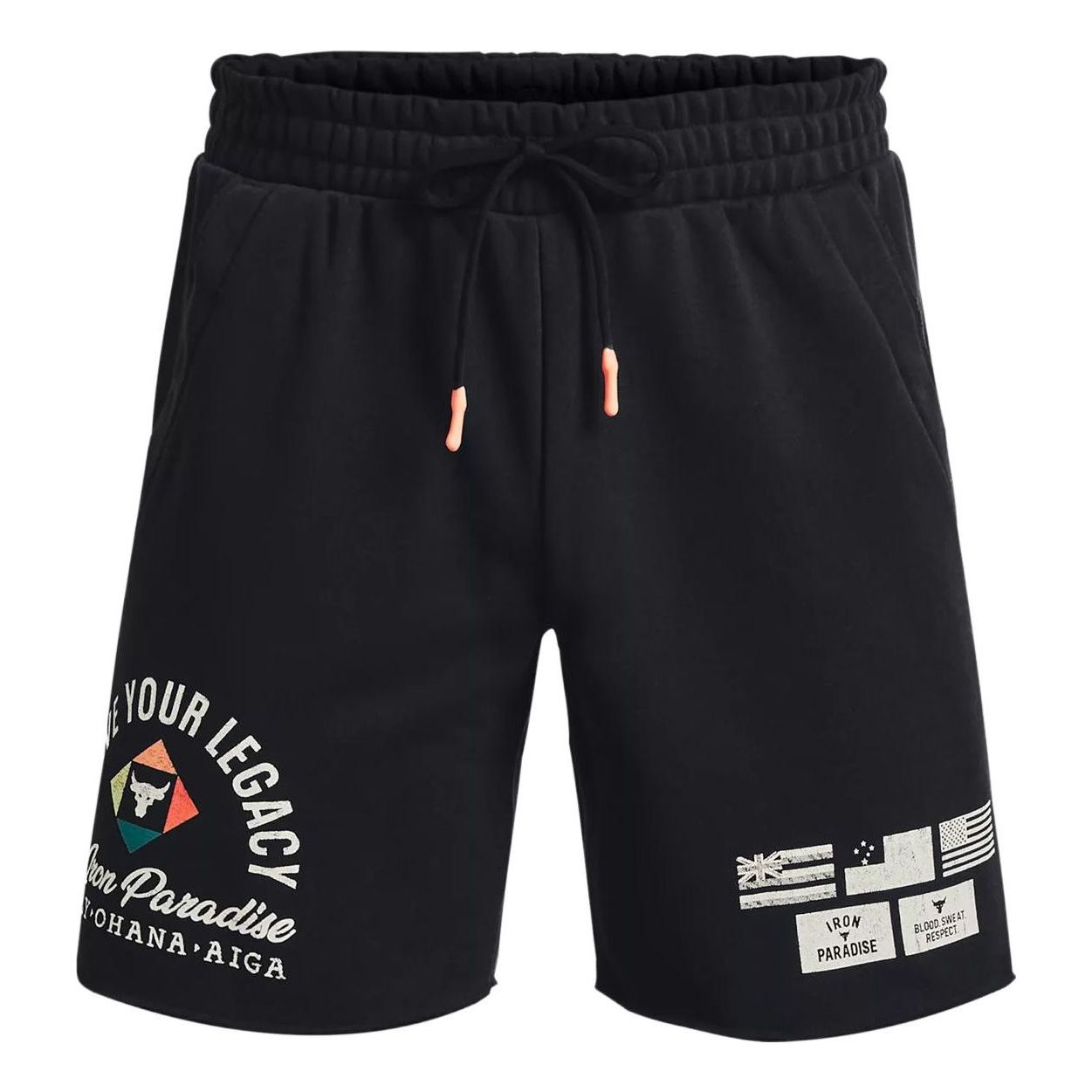 Къси панталони Under Armour Project Rock Men's Heavyweight Terry Shorts Черно | 1377439-001, 0