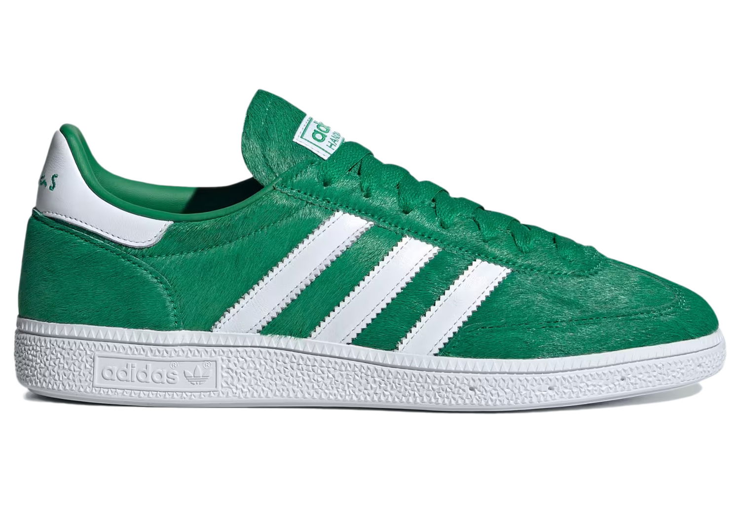 Кецове и обувки adidas Originals adidas Handball Spezial Pony Hair Green Cloud White Зелено | IH9982, 0