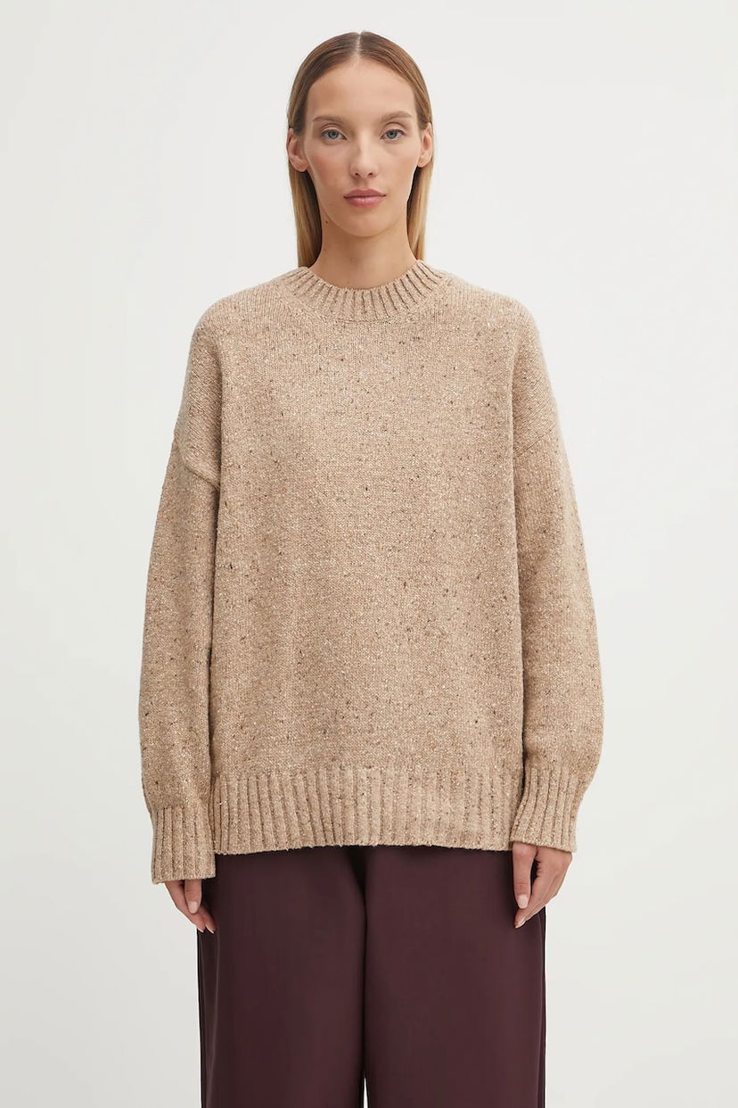 Пуловер Barbour Barbour Lavensdale Crew Knitted Jumper Бежово | LKN1569YE55
