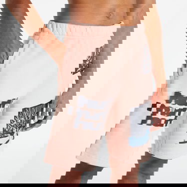Къси панталони HUF Virus Fleece Short Розово | PT00220 coral pink, 4