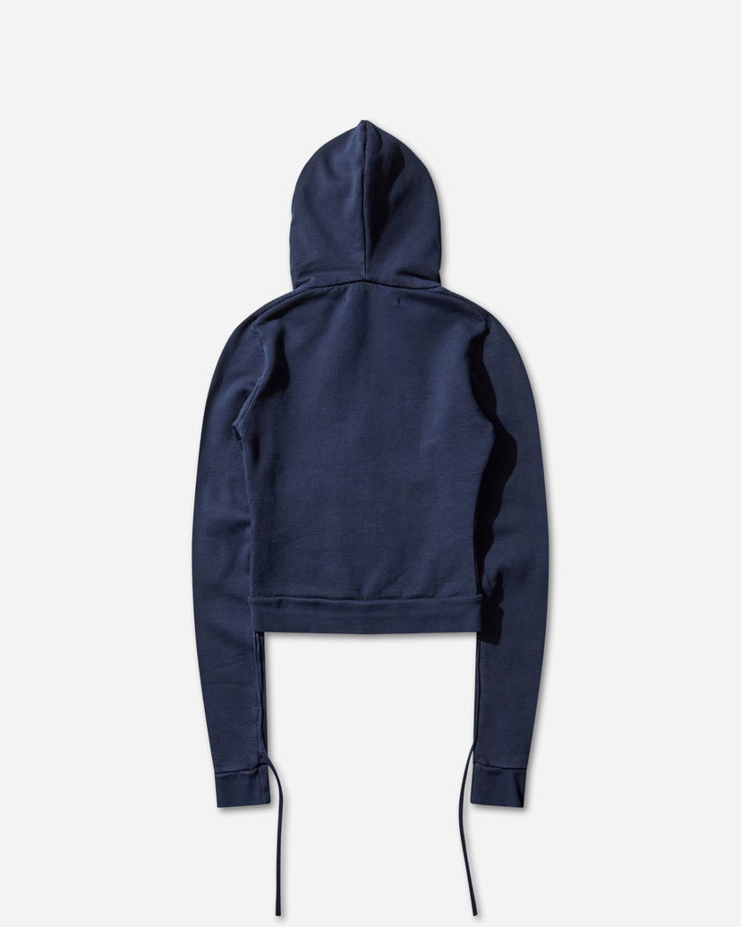 Суитчър Ottolinger Fitted Hoodie Тъмно синьо | 11560241501 3