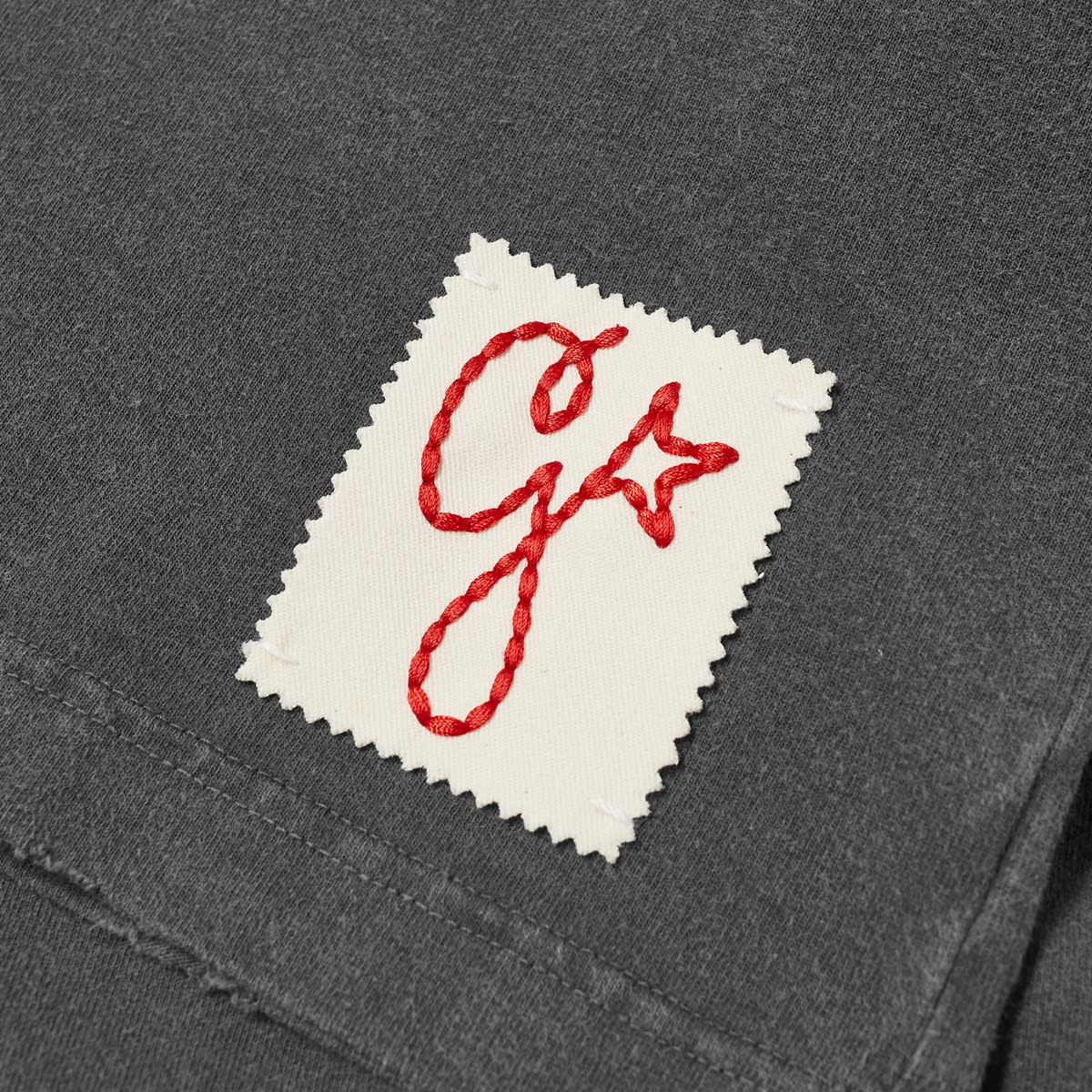 Тениска Golden Goose Golden Distressed Logo T-Shirt Сиво | GMP01220-P000671-60318, 1