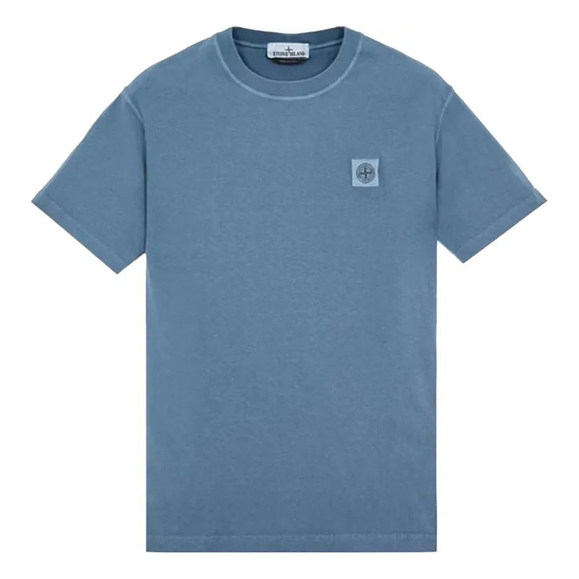 Тениска Stone Island Stone Island Compass Badge T-Shirt Синьо | 101523757-V0124