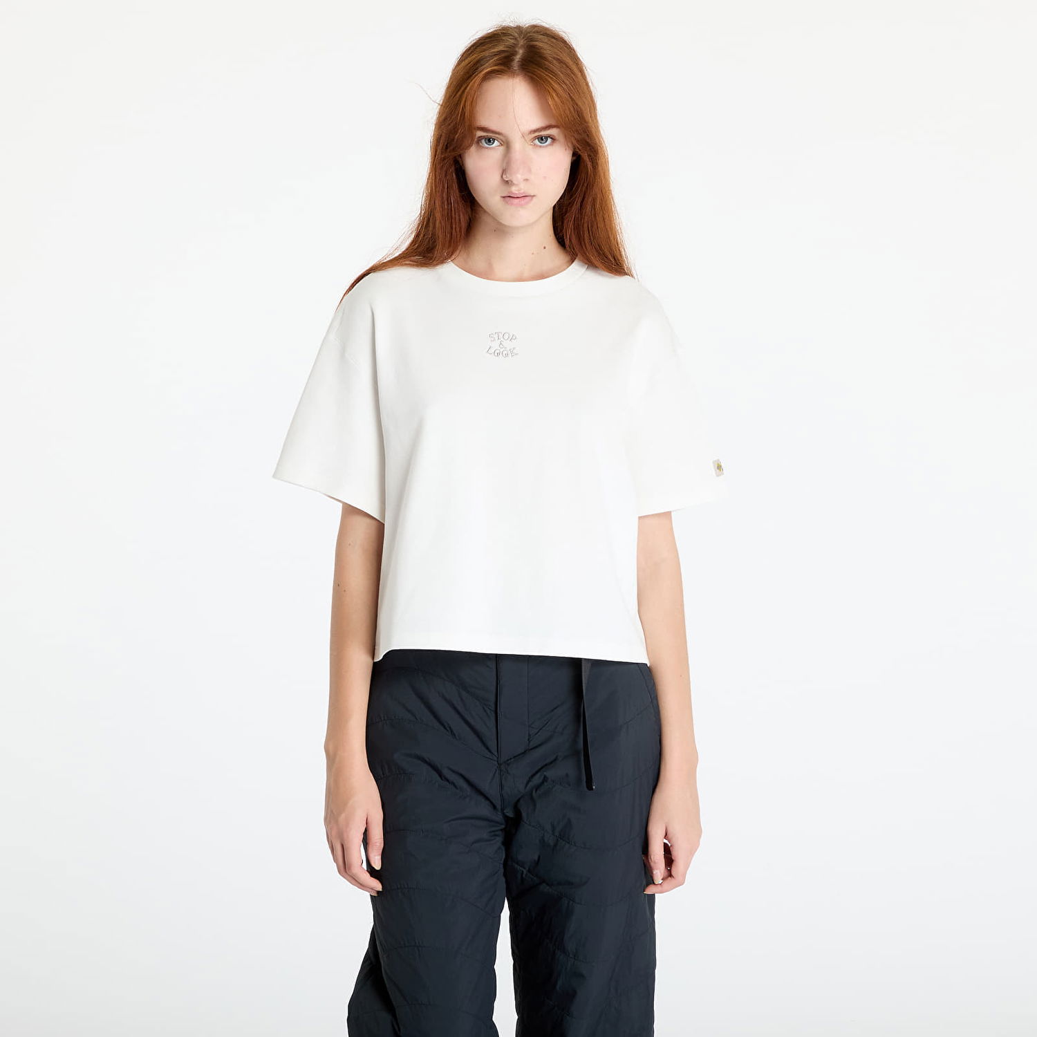 Тениска Columbia Wallowa™ Cropped Graphic Tee Sea Salt Бяло | 2090941125, 0
